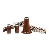 Clarinete Clarinete De 17 Teclas En Si Bemol Palisandro Teclas Plateadas Para Principiantes(Silver-plated rosewood)