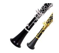 Clarinete Clarinete Profesional De Ébano Con Llave En Si Bemol 17 Chapado En Plata(Gold-plated)