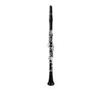 clarinete Clarinete profesional de ébano tono Sib 17 teclas Granadilla plateada Madera maciza