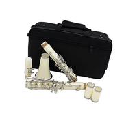 clarinete Clarinete Púrpura 17 Teclas Bb B Tono Plano Instrumento De Viento De Madera Profesional Clarinete De Baquelita Con Caja Instrumento Musical