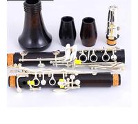 Clarinete Clarinete Sib Grenadilla Chapado En Oro 17 Llaves Cobre-Níquel Sib Klarnet(6)