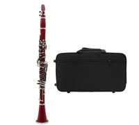 Clarinete Colorido De 17 Teclas Instrumento Profesional De Viento De Madera Tono Bb Resina ABS(Color:F)