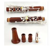 Clarinete Con Cuerpo De Secoya, Tono BB, 17 Teclas, Clarinete Chapado En Cobre-níquel Plateado Con Accesorios Clarinete Para Principiantes