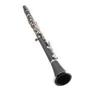 Clarinete de baquelita de 17 teclas Sib Tune con pa?o de limpieza Caja de destornillador de resorte Instrumentos de Viento Madera Instrumentos de Viento
