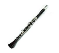 Clarinete de ébano instrumento de viento de concierto en lata