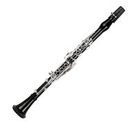 Clarinete de ébano profesional BB Tune 18 teclas cobre plateado madera maciza SR-136