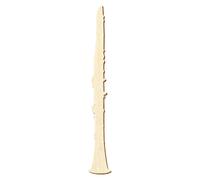 Clarinete de madera, corte decorativo, tamaño a elegir, tamaño: 31 cm, paquete con 1 unidad