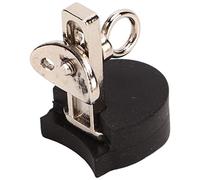 Clarinete de Metal Oboe Pulgar los Dedos con Cojín de Goma, Protector de Reposo de Acero Inoxidable Ajustable para Entusiastas de los Instrumentos de Viento