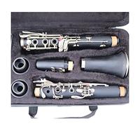 Clarinete De Resina ABS Mate Clarinetes De Baquelita Boquilla Sib Para Estudiantes 4C Estuche Incluido Clarinetes