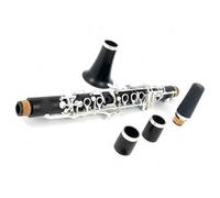 Clarinete Eb De Ébano Con Estuche Llaves Plateadas Instrumento De Madera Instrumento Musical Clarinete Para Adultos