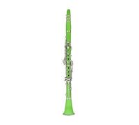 Clarinete En Clave B Cuerpo ABS 17 Teclas Color Rendimiento Profesional Instrumento De Viento Madera Instrumentos Musicales Para(Green)