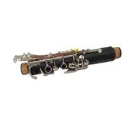 Clarinete en miniatura 17 clave Bb Tune Clarinete de baquelita instrumentos musicales tocar clarinete con accesorios respuesta rápida buena elasticidad