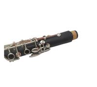Clarinete en miniatura 17 Key Bb Tune Clarinete de baquelita Tocando instrumentos musicales Clarinete con accesorios sonido más realista y conmovedor