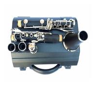 clarinete en miniatura Clarinete BB 17 teclas clarinete con accesorios de estuche Tocar instrumentos musicales