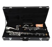 clarinete en miniatura Clarinete de ébano low-e Low-E niquelado ABS Favorito de principiantes profesionales Estilo especial