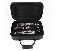 clarinete en miniatura Fácil soplado increíble ébano clarinete especial 17 teclas Bb plateado
