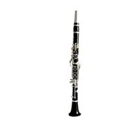 Clarinete en miniatura Instrumento profesional de clarinete de ébano natural de ébano C Ligero y fácil de sostener