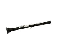 Clarinete en miniatura Profesional 18 teclas clarinete instrumento de viento de madera tono de cuerpo de ébano Bb cómodo y antideslizante
