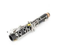 clarinete en Sib Formas de juego flexibles Bb clarinete profesional 17 teclas Material de tubo de goma dura instrumento de clarinete