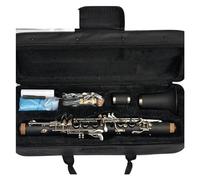 clarinete en Sib Instrumentos de banda de viento de madera Clarinete Eb tono clarinete Saxophone Material del cuerpo de goma dura eb