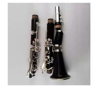 Clarinete En Tono Bb De Baquelita De 17 Teclas, Clarinete Con Teclas Niqueladas Y Tapa De Boquilla De Metal Clarinete Para Principiantes