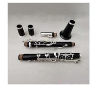 Clarinete En Tono G Cuerpo De Ébano 18 Teclas Teclas Chapadas En Plata Instrumentos De Clarinete Con Estuche De Almacenamiento