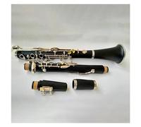 Clarinete en tono G, cuerpo de ebonita, teclas niqueladas, clarinete con estuche y boquilla Clarinete Para Principiantes