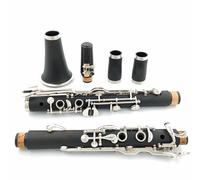 Clarinete G Tune 18/20, material de cuerpo de resina ABS niquelado(18keys)