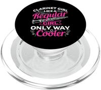 Clarinete Girl Like A Regular Girl Only Way Música más Fresca PopSockets PopGrip para MagSafe