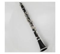 Clarinete Instrumento de viento de madera 17 teclas B plano Material del cuerpo de baquelita duradero seleccionado Clarinete Profesional