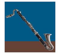 Clarinete Instrumento De Viento De Viento Bakelite Bass Clarinet B Flat Se Llama Al Alumnos, Principiantes Y Adultos Clarinete Profesional