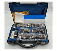 Clarinete Llaves Plateadas Bakelite BB Clarinetes 17 Claves Con Estuche Bucal
