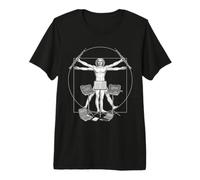 Clarinete Marching Band Da Vinci Clarinetista Vintage Camiseta Premium