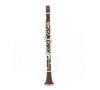 clarinete miniatura Clarinete de madera de colores para principiantes 17 teclas teclas chapadas en plata clarinete de baquelita tono BB