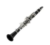 clarinete miniatura Clarinete en Mi plano de tono alto de 17 teclas instrumento de práctica para principiantes de tubo negro pequeño en Mi plano