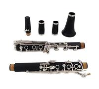 clarinete miniatura Clarinete G Tune Teclas niqueladas calidad de sonido duradera.