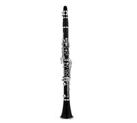 clarinete miniatura Clarinete niquelado 17 teclas Llave Cobre-Níquel BB tono Clarinete de resina ABS