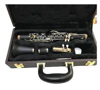 clarinete miniatura Clarinete profesional Ebonite Eb Key Clarinete Mi bemol Buen estuche de sonido