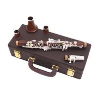 Clarinete miniatura Eb 17 teclas Clarinete profesional palisandro clarinete es tono dulce