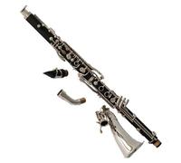 Clarinete miniatura moda Ebony Cuerpo niquelado tono Eb Alto adecuado para cualquier jugador