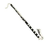 Clarinete para estudiantes Clarinete Bajo En Si Bemol A Instrumentos Musicales De Doble Registro En Do Grave