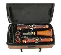 Clarinete para estudiantes Clarinete Profesional En Sib Palisandro Llaves De Níquel Negro