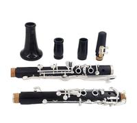 Clarinete para estudiantes Llaves De Ébano Plateadas Para Clarinete G