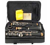 Clarinete para principiantes Clarinete G Tune 18 De 20 Teclas Cuerpo De Resina ABS Niquelado