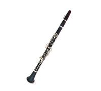 Clarinete Profesional Clarinete doble en clave B dos secciones 17 teclas para principiantes banda profesional adecuado para una pronunciación fácil