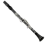 Clarinete Profesional Clarinete Profesional Con Cuerpo De Ébano Bb Tune 18 Teclas Chapadas En Cobre-níquel Plateado Clarinete Con Estuche