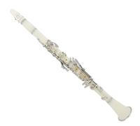 Clarinete Profesional Clarinete Profesional En Tono Bb De 17 Teclas De Resina ABS Blanca Para Estudiantes Con Accesorios