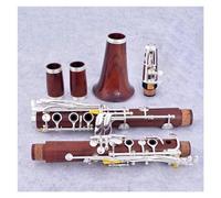 Clarinete profesional con 18 teclas en tono Bb, palisandro, teclas plateadas, con estuche de transporte Clarinete Para Principiantes