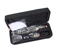 Clarinete Profesional Cuerpo De Tubo De Baquelita En Mi Bemol Llaves De Cobre Y Níquel Instrumentos De Clarinete Con Estuche Y Accesorios