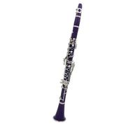 Clarinete Set Clarinete Bb Clarinete Profesional Para Conciertos Clarinete De 17 Teclas Con Kit De Clarinete Cañas Accesorios(Purple)